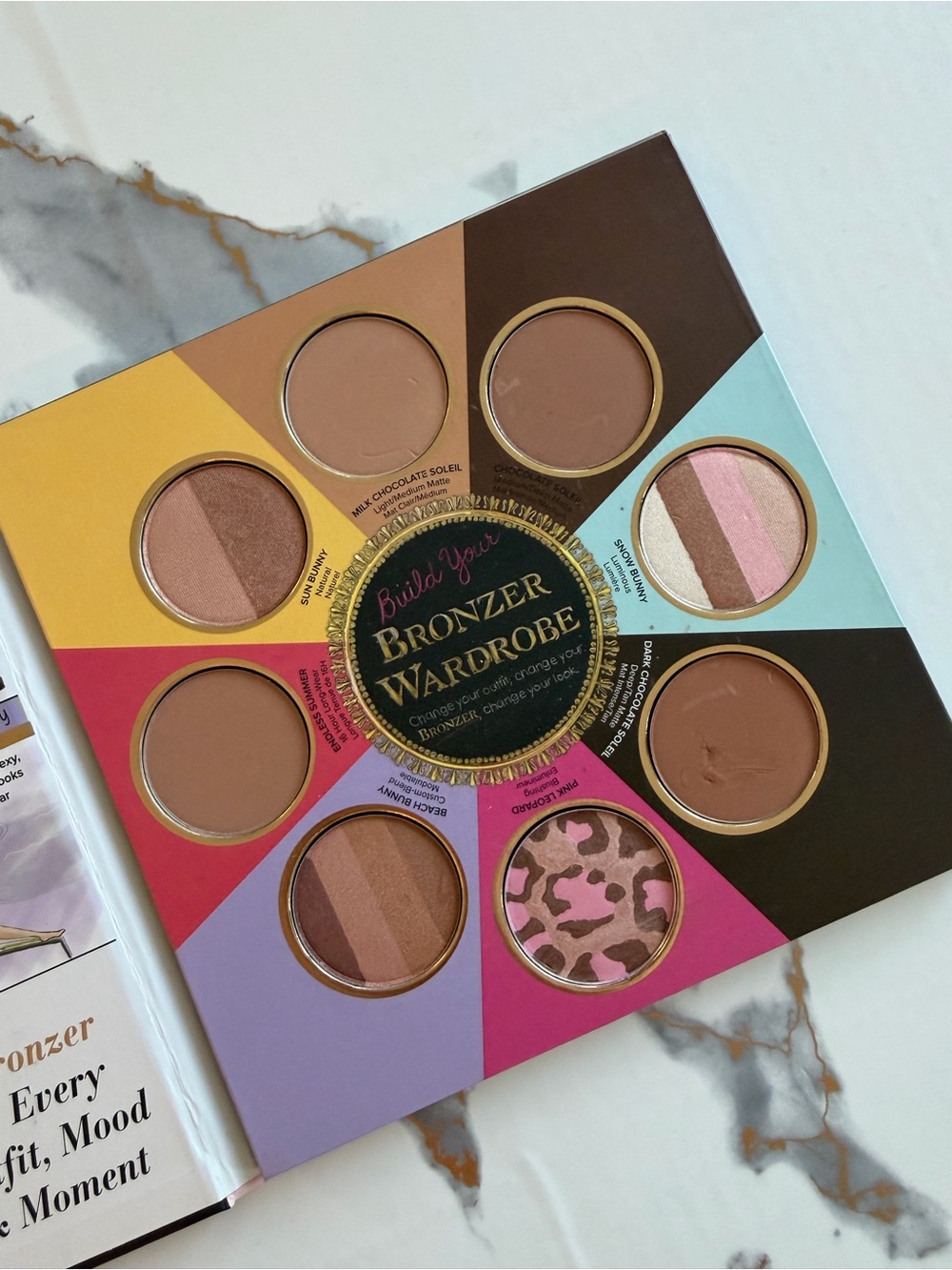 Too Faced Build Your Bronzer Wardrobe Palette - Discontinued and HTF - Picture 2 of 5